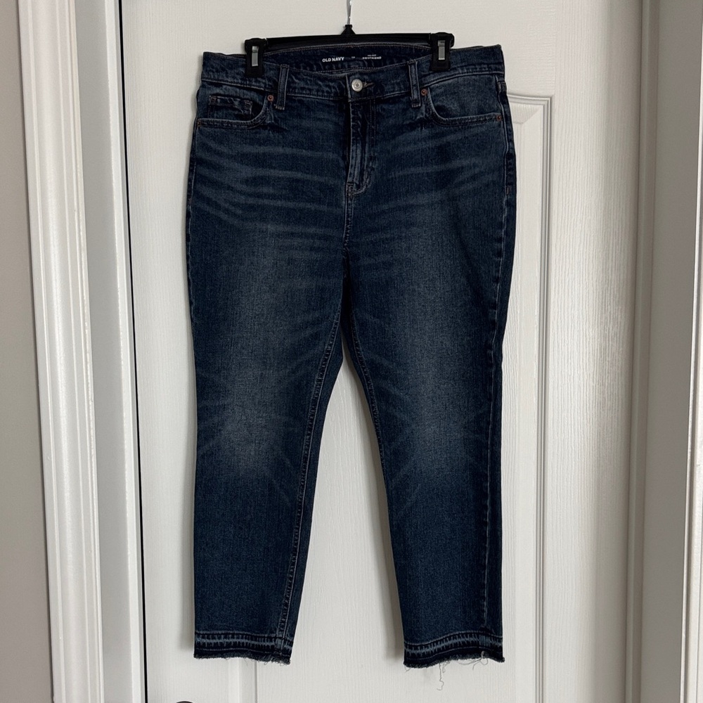 Old Navy Size 10 Mid Rise Boyfriend